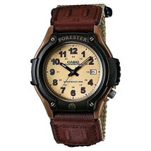 CASIO Men's Sport Watch Leather Strap Black Forester FT-500WC-5BVCF - $82.99