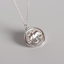 Fengxiaoling 100% 925 Sterling Silver Necklaces &amp; Pendants For Women Simple Bee/ - £15.16 GBP