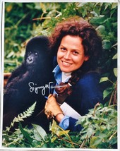 Sigourney Weaver Signed Photo - Gorillas In The Mist 11&quot;x14&quot; w/COA - £218.53 GBP