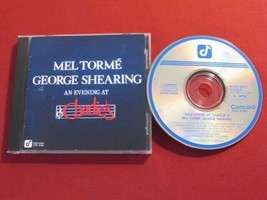 Mel Torme George Shearing An Evening At Charlie&#39;s 1985 Japan Cd Concord CCD-4248 - £6.99 GBP