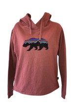 Patagonia Hoodie Women&#39;s M Fitz Roy Bear Uprisal Hoody Sweatshirt Bear RN51884 - $60.50