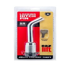 Locking Hitch Pin 5/8&#39;&#39; W Steel Silver - Camco 48478 Eaz-Lift - $18.80