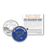 ST. LOUIS BLUES NHL Hockey Missouri Statehood Quarter US Colorized Coin ... - $8.56