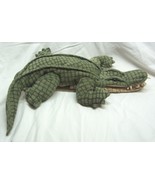 Folkmanis NICE ALLIGATOR HAND PUPPET 17&quot; Plush STUFFED ANIMAL Toy - $564.28 MXN