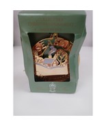 Ornament Gloria Duchin Gold Plated Seasons Greetings in Damage Box - $8.86