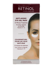 SKINCARE COSMETICS RETINOL 15 MINUTE TREATMENT ANTI-AGING EYE GEL PADS -... - $317.59 MXN