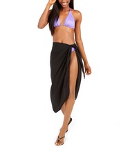 Swim Cover Up Summer Sarong Pareo Black One Size DOTTI $24 - NWT - $8.99