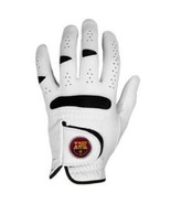 BARCELONA FC GOLF GLOVE AND MAGNETIC BALL MARKER. ALL SIZES. - £22.10 GBP
