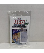 The UFO Whirling Card Helicopter Card Book &amp; CD Houdini Magic - $220.50 MXN