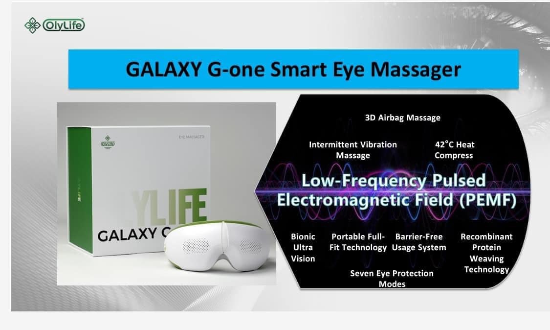 OlyLife Galaxy G-One PEMF Eye Massager | Eye Health