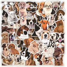 10/30/50pcs Cute Dog   Stickers Toys DIY Laptop Scrapbook Suitcase Phone Station - £22.66 GBP