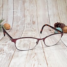 Armani Exchange Brown Tortoise Metal Eyeglass FRAMES ONLY AX1010 6001 53... - $31.63