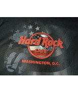 Hard Rock Cafe T Shirt Navy Blue Washington DC Short Sleeve Womans Medium - $17.58 CAD