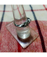 Handmade Romantic 925 Sterling Silver Ring, Lovers Ring Silver, Loving H... - $1,427.96 MXN