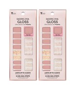 2x Dashing Diva Gloss Ultra Shine Gel Nail Palette, AFTER GLOW Lot, 32 S... - $293.87 MXN