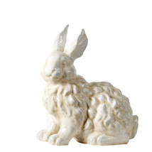 A&amp;B Home White Ceramic Rabbit Bunny Statue 12X8X18&quot; - £70.43 GBP
