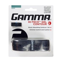 Gamma Hi-Tech Gel Contour Replacement Grip, Black  - £13.91 GBP