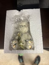Lenox Ornament Very Merry TEDDY BEAR Wrapped in Christmas Lights Porcela... - £15.75 GBP