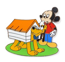 Pluto Disney Pin: 90 Magical Years Dog House with Mickey - $34.90