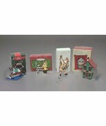 Lot of 5 VTG Hallmark Keepsake Ornaments w/ Boxes. Dated 1992, 2001, 200... - $33.72