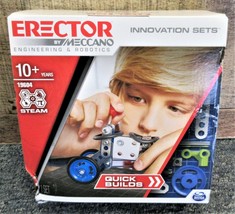 Erector By Meccano Engineering &amp; Robotics Innovation Sets. QUICK BUILDS ... - $16.38