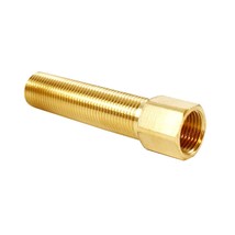 Brass Pipe Fitting, 1/2&quot; Female To 1/2&quot; Male Brass Pipe Nipple Extension... - £16.51 GBP