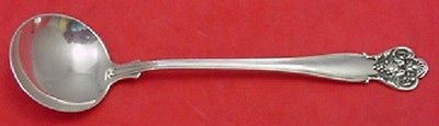 New Vintage by Durgin Sterling Silver Sauce Ladle 5 1/4" Round Bowl - $88.11