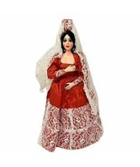 Vintage Spanish Flamenco Dancer Doll Munecos Carselle 12&quot; Dolls in RED D... - £19.27 GBP