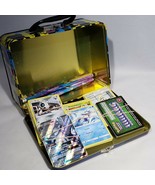 Lot Pokemon Cards Detective Pikachu Tin Lunch Box Pencils Online Code Ca... - £31.13 GBP