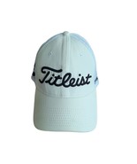 Titleist New Era FJ Pro V1 Golf Hat White Black S/M Fitted Baseball Cap - $13.64 CAD