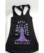 Maleficent Snow White XS Razorback Tank Top I RUN THIS CASTLE - £6.06 GBP