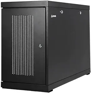 6U Wall Mount Low-Profile Server Cabinet Network Rack Security Micro Dat... - $741.99