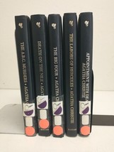 Set of 5 Agatha Christie Mystery Collection Leatherette Bantam Books - £19.53 GBP