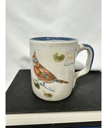 Louisville Stoneware Pottery Red Cardinal Bird Stoneware Coffee Cup Mug ... - £17.77 GBP