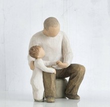 Grandfather Figure Sculpture Hand Painting Willow Tree By Susan Lordi - £90.63 GBP