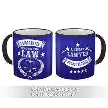 Good Lawyer Knows the Law : Gift Mug Great The Judge Funny Humor Joke - £12.57 GBP