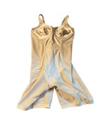 Vintage Womens Beige Full-Body Shapewear 36D Size Nylon &amp; Spandex Blend ... - $28.94 CAD
