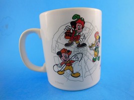 Vintage Mickey Mouse Disneyland Parks Adventures Mug  - £7.02 GBP