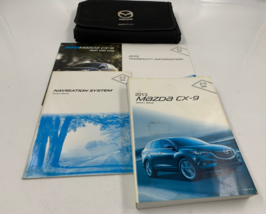 2013 Mazda CX-9 Owners Manual Handbook Set with Case OEM J02B18055 - £32.36 GBP