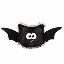 MPP Halloween Dog Toys Fuzzles Fuzzy Plush Squeakers Choose Black Bat or Green S - £9.61 GBP+
