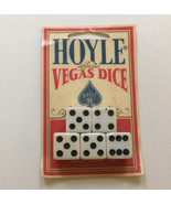 Vintage 1992 hoyle official Vegas dice 5 dice package gambling card games - $19.75