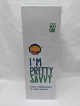 I&#39;m Pretty Savvy Party Card Game Sealed - £28.48 GBP
