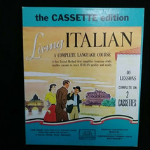 Living It Italian Language Course The Cassette Edition 1956 A Complete  - £18.06 GBP