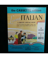 Living It Italian Language Course The Cassette Edition 1956 A Complete  - $33.07 CAD