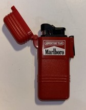 Vintage Pop Cap Marlboro Adventure Team Refillable Lighter Collectible U... - $14.84