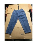 Cabin Creek Elastic Waist Denim Jeans Blue 14PS, Vintage Mom Jeans, High... - $14.85