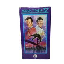 Star Trek IV 4 The Voyage Home VHS  Tape SciFi Movie Shatner Nimoy Outer Space  - £5.51 GBP