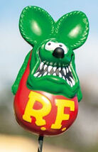 RAT FINK ANTENNA TOPPER BODY FOAM - $27.95