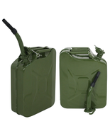 2 pack 5 Gallon Large Capacity 20L Gas Gasoline Can Fuel Backup Metal St... - €77,84 EUR