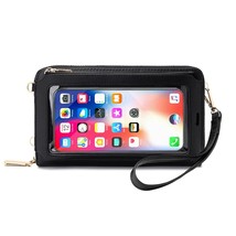 Multi-functional Touchable Cell Phone Pocket Card Purse Mini Crossbody  Bags Wom - £89.10 GBP